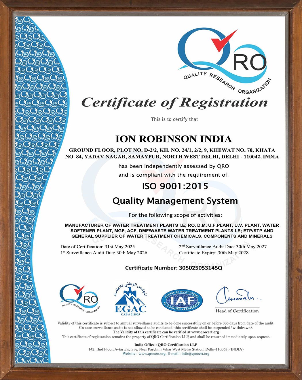 Certificate 2